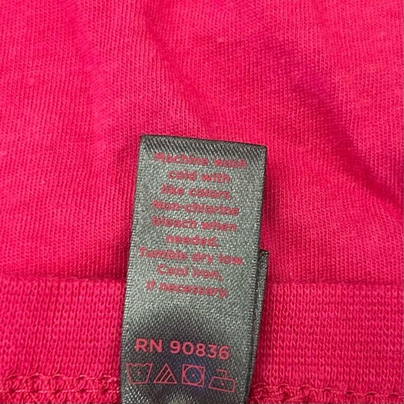 St Louis Zoo Hot Pink 3/4 Length Sleeve Tee - Picture 4 of 4